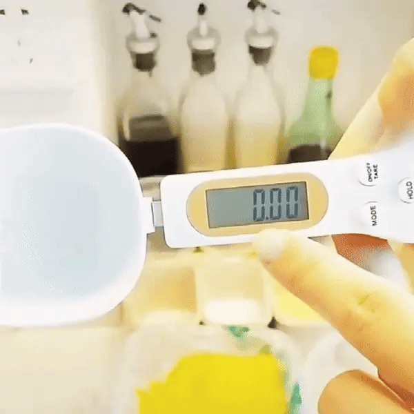 Digitaler Messlöffel mit LCD Display für präzises Abmessen