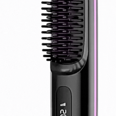 2in1 Haarglättungsbürste mit Heizfunktion