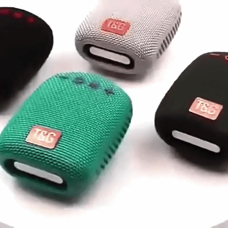 Tragbare Bluetooth-Lautsprecher in mehreren Farbvarianten im Vergleich