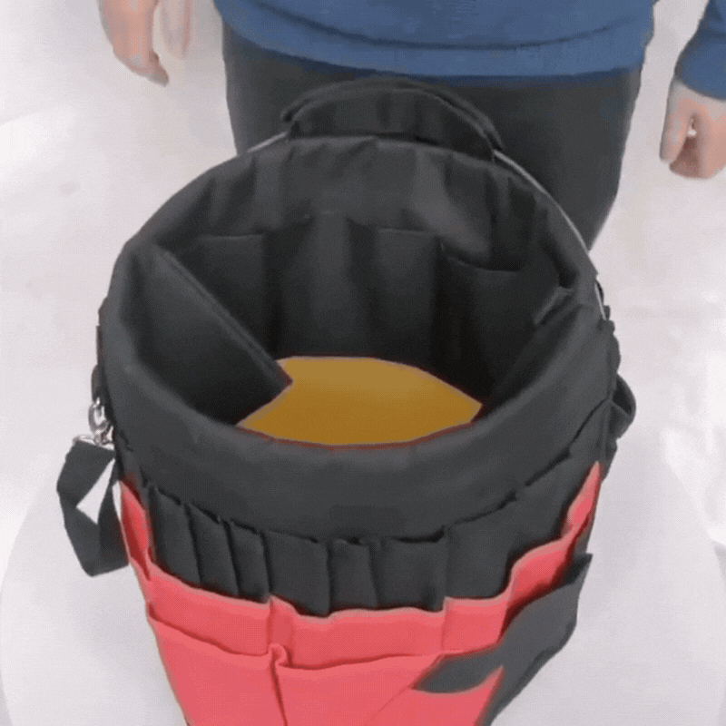 Robust Eimer Werkzeug Tasche mit vielen Werkzeugfächern