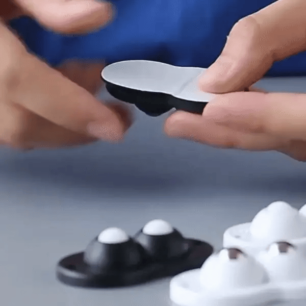 Selbstklebende Mini Möbelrollen – 360° flexibel & stark
