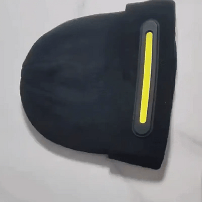 LED Beanie Hat mit Licht – USB wiederaufladbare Wintermütze Unisex