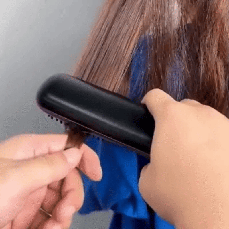 2in1 Haarglättungsbürste mit Heizfunktion