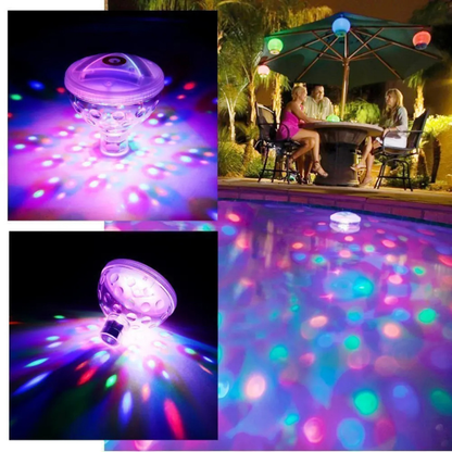 Magisches LED Pool Licht – RGB Farbshow für Wasser & Spa