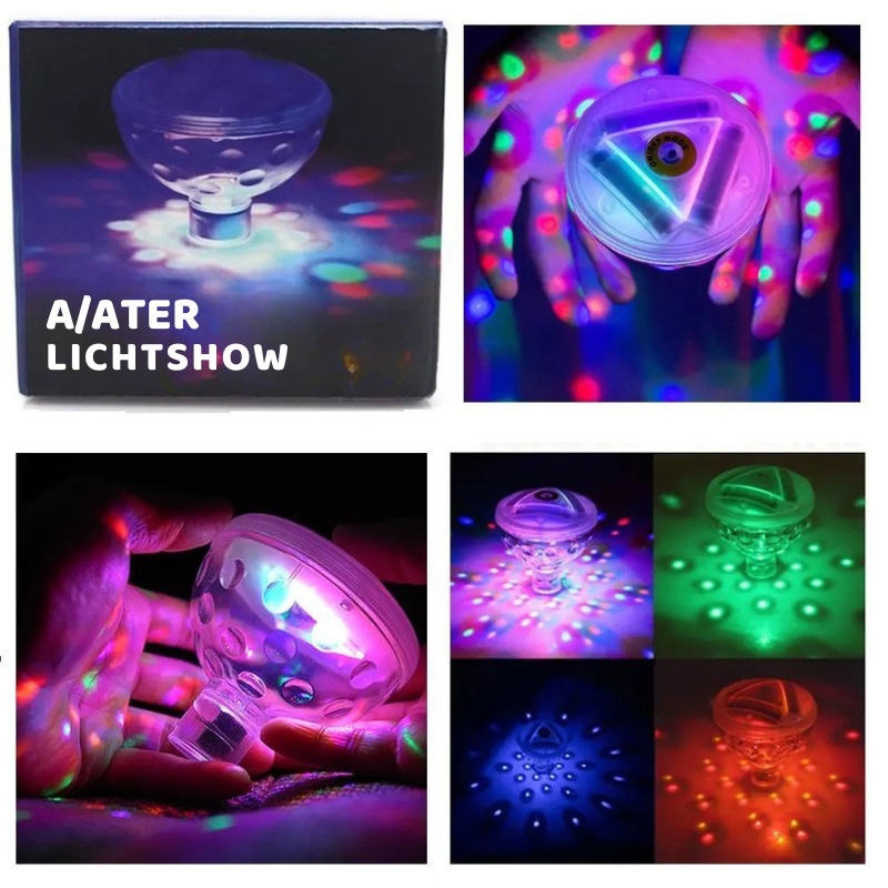 Magisches LED Pool Licht – RGB Farbshow für Wasser & Spa
