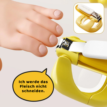 2-in-1 Baby Nagelknipser mit LED Licht & Vergrößerung