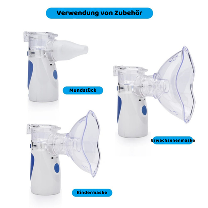 Portable Ultrasonic Mesh Nebulizer für Erwachsene & Kinder