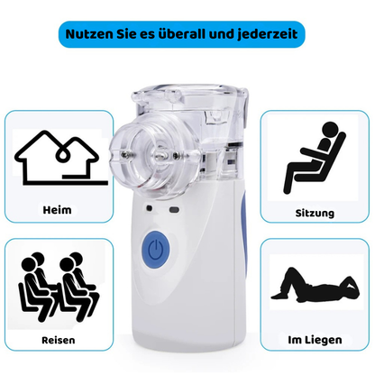 Portable Ultrasonic Mesh Nebulizer für Erwachsene & Kinder