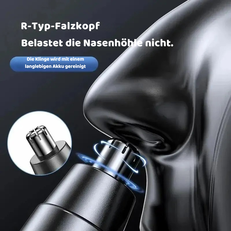 Elektrischer Nasen- und Ohrhaartrimmer – Präzisions-Pflegegerät