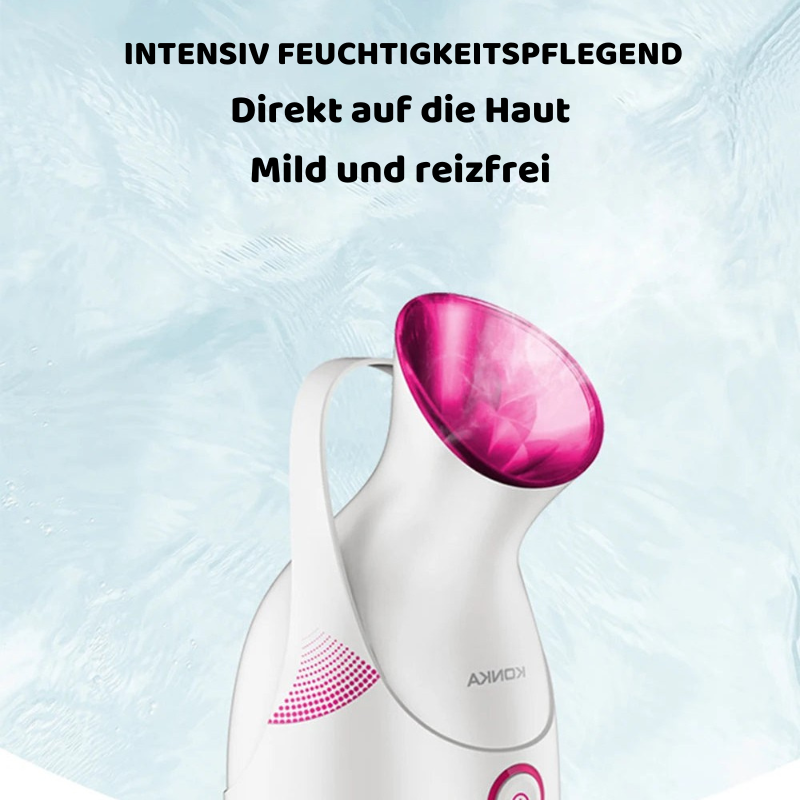 2-in-1 Gesichts Dampfer mit Nano-Dampf & Aromatherapie