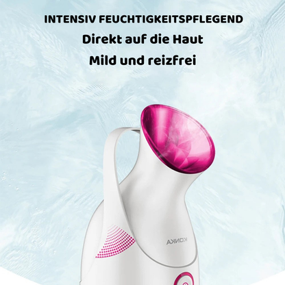 2-in-1 Gesichts Dampfer mit Nano-Dampf & Aromatherapie