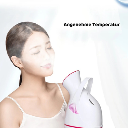 2-in-1 Gesichts Dampfer mit Nano-Dampf & Aromatherapie