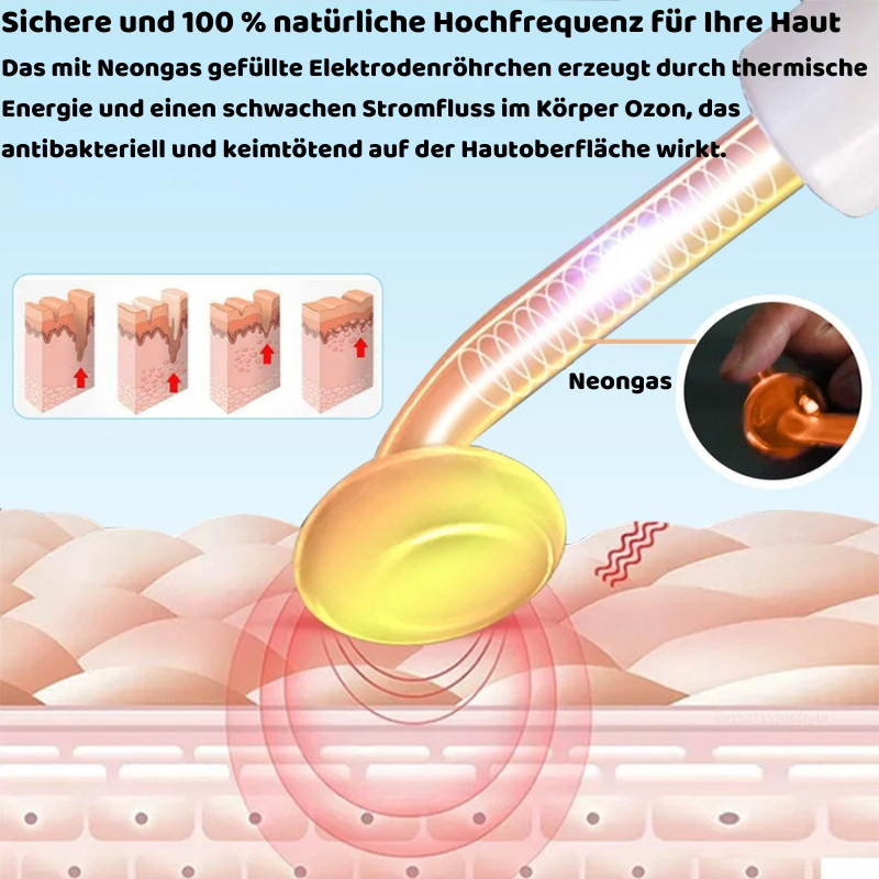 Elektrischer Hoch Frequenz SchönheitWand für Gesichtspflege