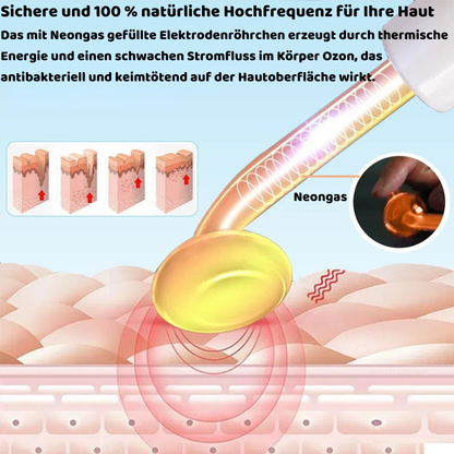 Elektrischer Hoch Frequenz SchönheitWand für Gesichtspflege
