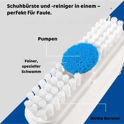 Sneaker Reinigerin Bürste– Wasserlose Reinigung für weiße Schuhe