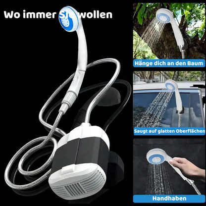 Wiederaufladbare Camping-Duschpumpe – Tragbares Im Freien-System