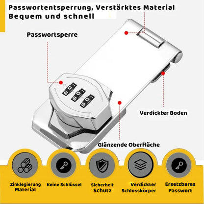 3-Stelliges Zahlenschloss für Möbel – Sicher & Schlüssellos