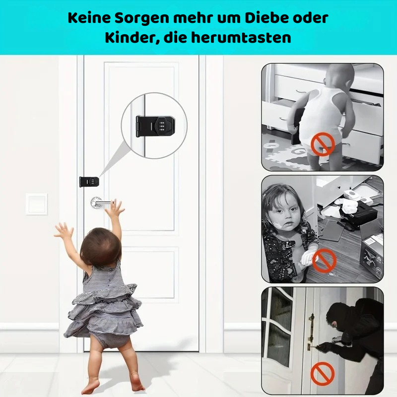 3-Stelliges Zahlenschloss für Möbel – Sicher & Schlüssellos