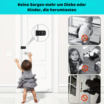 3-Stelliges Zahlenschloss für Möbel – Sicher & Schlüssellos