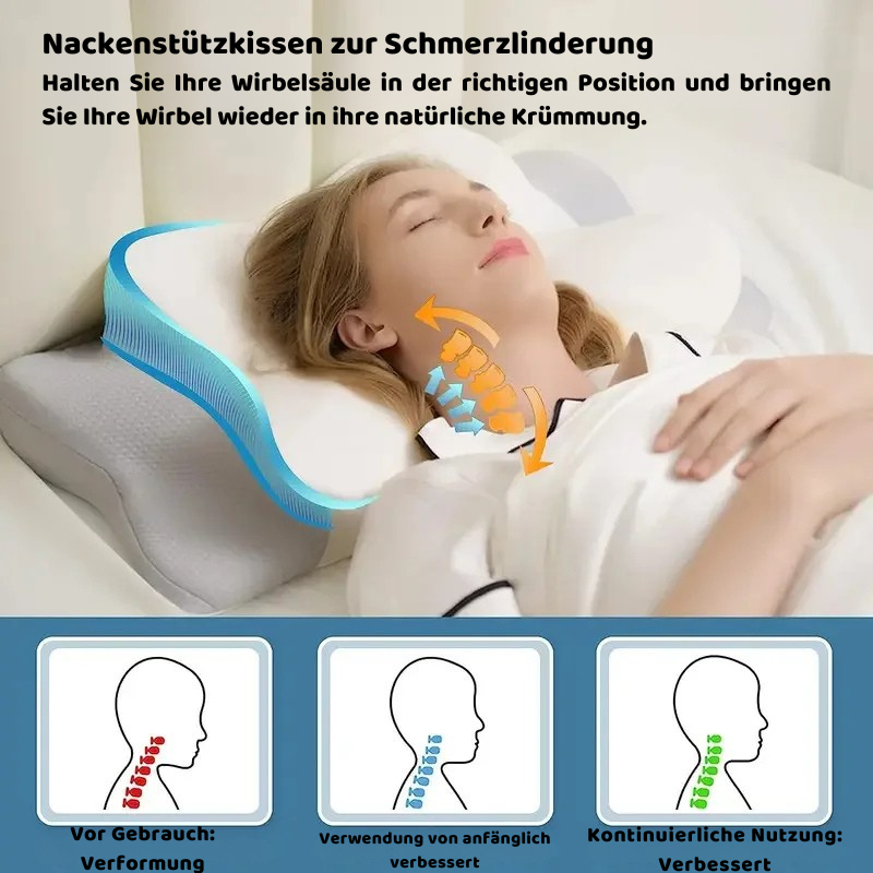 Ergonomisches Erinnerung Schaum Kissen für optimalen Schlafkomfort