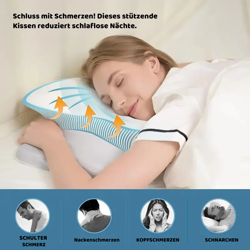 Ergonomisches Erinnerung Schaum Kissen für optimalen Schlafkomfort