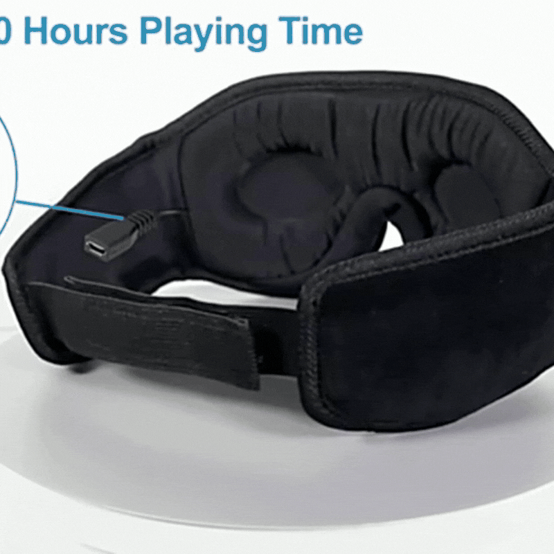 Bluetooth Schlafmaske mit Kopfhörern – Komfort & Ruhe