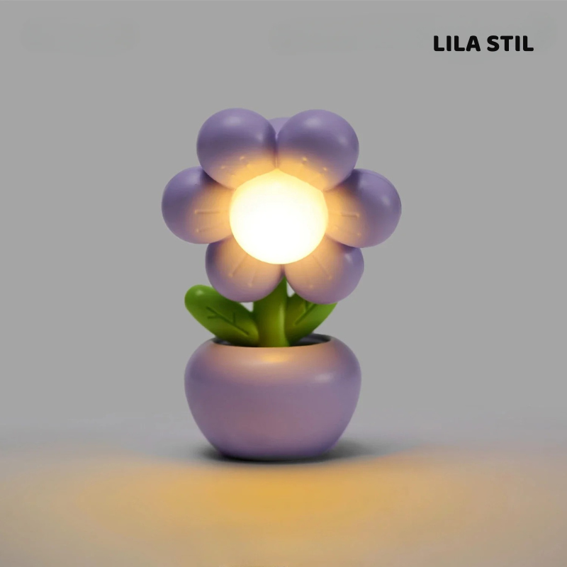 Magische LED Blumenlampe – Sanftes Licht für dein Zuhause