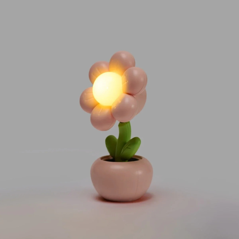 Magische LED Blumenlampe – Sanftes Licht für dein Zuhause