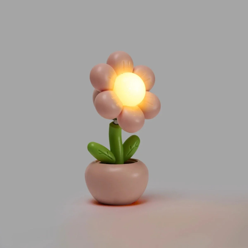 Magische LED Blumenlampe – Sanftes Licht für dein Zuhause