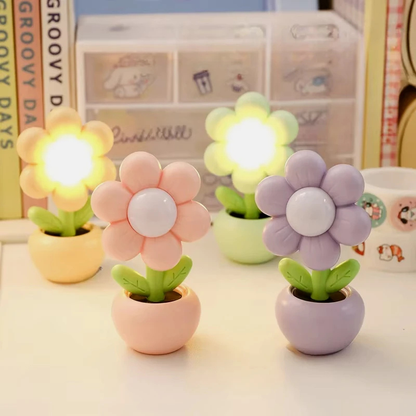 Magische LED Blumenlampe – Sanftes Licht für dein Zuhause