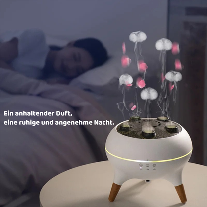 Stilvoller Aroma Diffuser mit Flammen-Effekt & Fernsteuerung