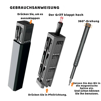 46-in-1 Präzisions Schraubendreher Satz für Elektronik Reparatur