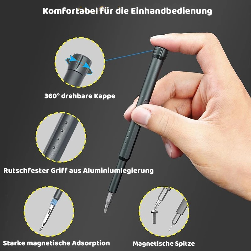 46-in-1 Präzisions Schraubendreher Satz für Elektronik Reparatur