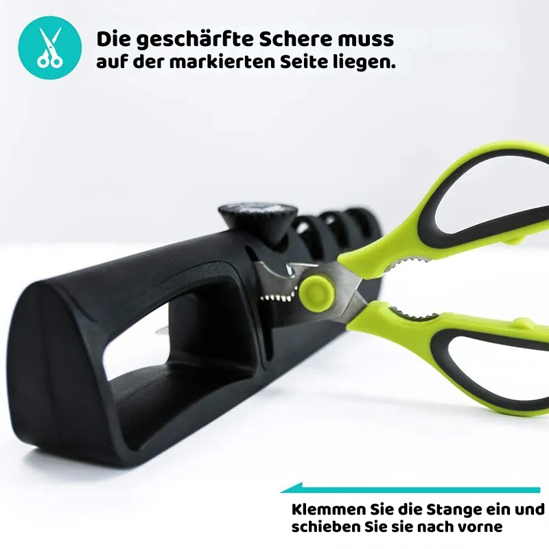 Präziser 4-Stufen Messerschärfer mit Winkelanpassung