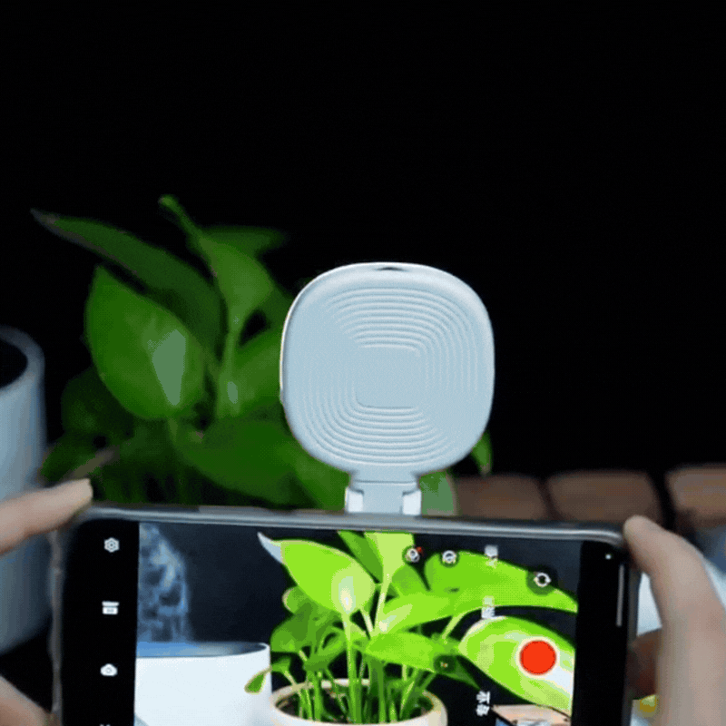 2-in-1 Selfie Spiegel mit LED Licht – Magnetisch & Verstellbar