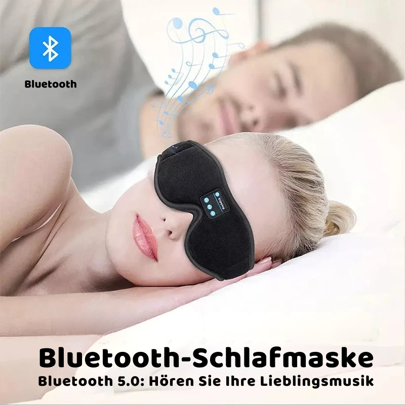 Bluetooth Schlafmaske mit Kopfhörern – Komfort & Ruhe