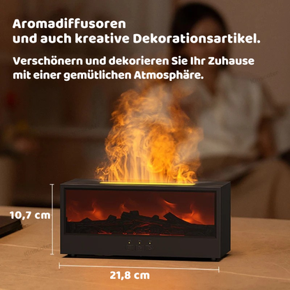 Aroma Diffuser mit Flammenlicht & Fernbedienung