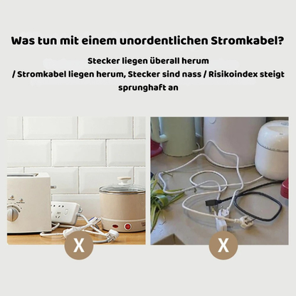 Selbstklebender Kabel Organizer für Küche & Zuhause