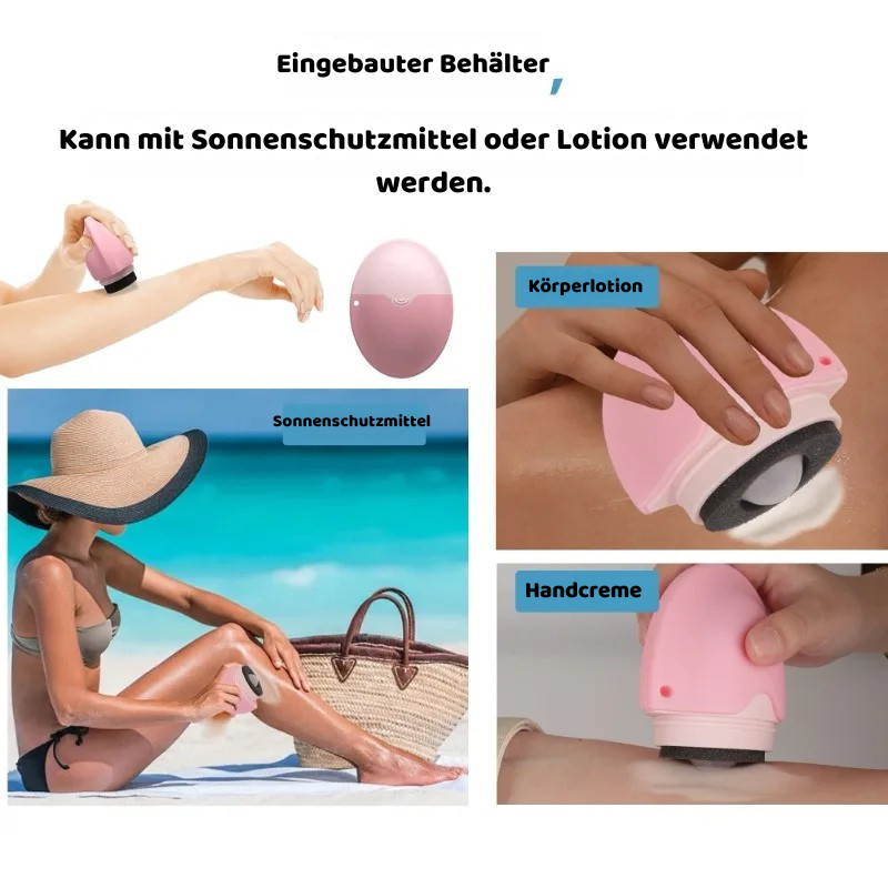 Saubere & gleichmäßige Sonnencreme Anwendung ohne Hände