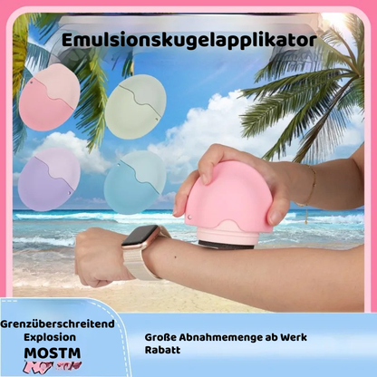 Saubere & gleichmäßige Sonnencreme Anwendung ohne Hände