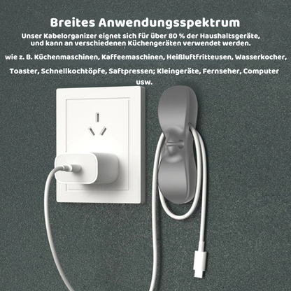 Selbstklebender Kabel Organizer für Küche & Zuhause