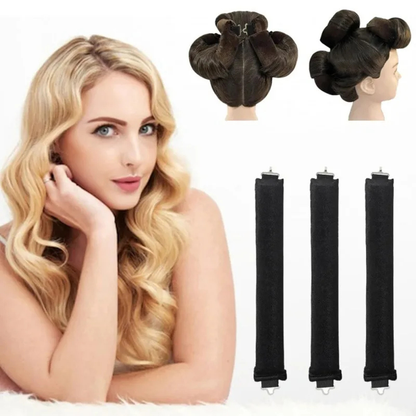 Hitzelos Locken Satz – Sanfte Curls ohne Hitze über Nacht