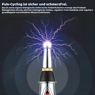 Elektronischer Akupunktur-Massagestift mit 5 Aufsätzen – Tragbares Körpermassagegerät