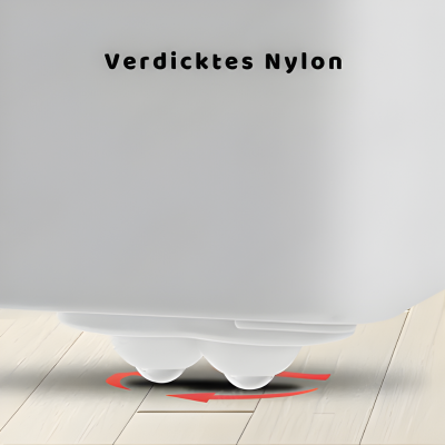 Selbstklebende Mini Möbelrollen – 360° flexibel & stark
