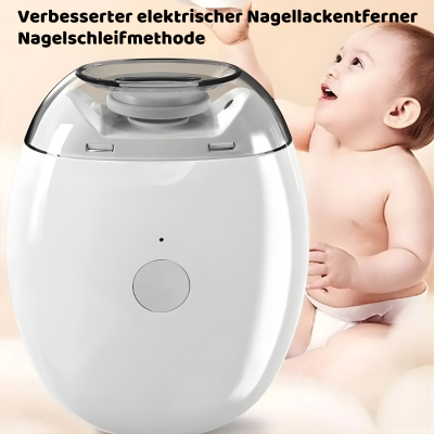 2-in-1 Elektrischer Nagelknipser mit LED – Präzise & Einfach