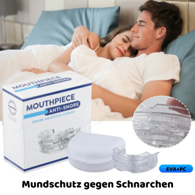 Verstellbares Anti-Schnarch-Mundstück für besseren Schlafkomfort