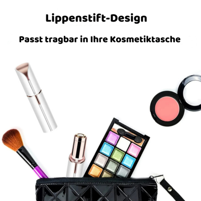 Präziser Elektrischer Gesichtshaarentferner im Lippenstift-Design