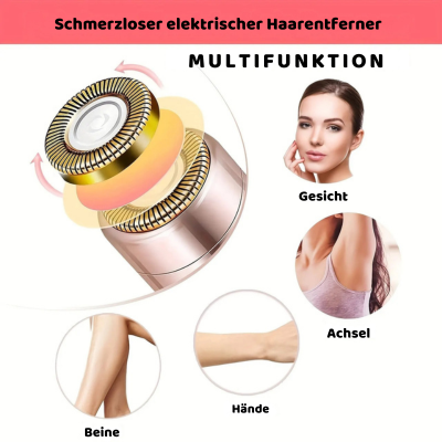 Präziser Elektrischer Gesichtshaarentferner im Lippenstift-Design