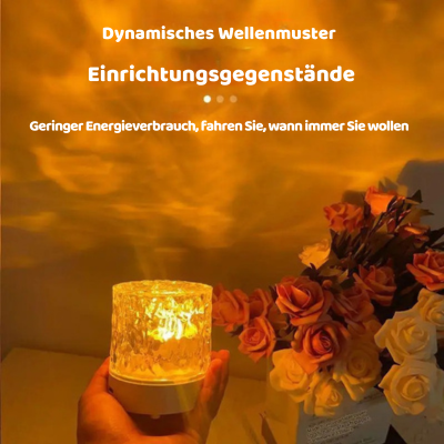Wasserwellen LED Lampe – Entspannendes Ambient Licht