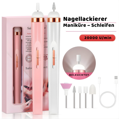 Wiederaufladbares elektrisches Nagelfeilen-Satz – Präzise Pflege